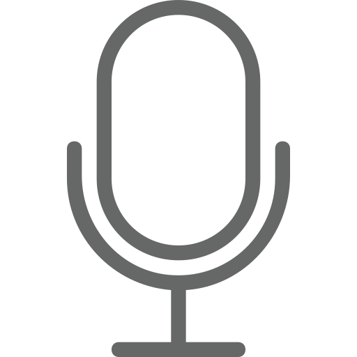 Microphone svg vector icon