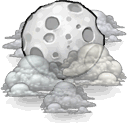 cloudy,night icon