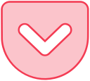 line, pocket, social, transparent svg vector icon