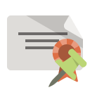 certificate,push,pin icon