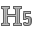 H5 icon