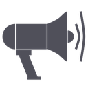 blog, blogger, megaphone, post, speaker icon