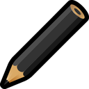 charcoal, drawing, pencil, sketch, write icon