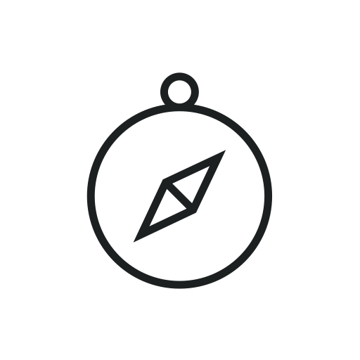 Compass svg vector icon