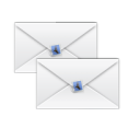 stock,mail,unread,multiple,envelop,message,email,letter icon