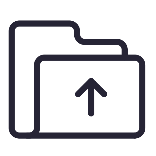 File Upload svg vector icon