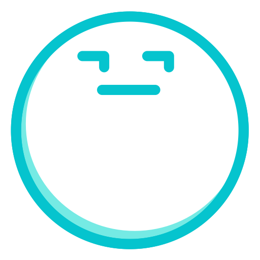 Speechless svg vector icon