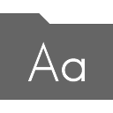 letters icon