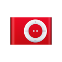 ipod,shuffle,red icon