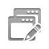 window,pencil icon