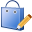 edit, shoppingbag icon
