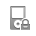 ipod,lock icon