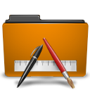orange,folder,txt icon