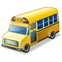 bus, school icon