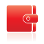 cologne, cufflinks, fishing pole, mug, red, slippers, wallet, watch icon