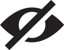 invisible svg vector icon