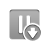 pause,down icon