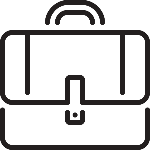 Briefcase svg vector icon