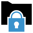 folder, locked, secret, security svg vector icon
