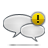 comment,alert,error,wrong,exclamation,warning icon