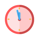 newyears, party, watch svg vector icon