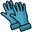 christmas, cleaning, cleaning gloves, clod, gardening, gloves, wearing svg vector icon