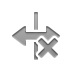 flip,horizontal,cross icon