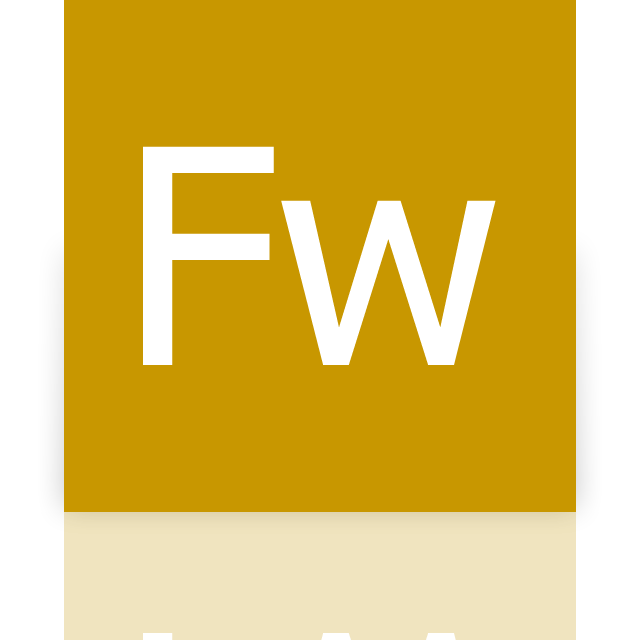 adobe, fireworks, mirror icon