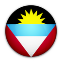 and, antigua, barbuda, flag, of icon