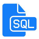 document, file, sql svg vector icon