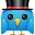 gentleman,tweetle icon