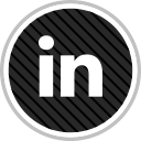 linkedin, media, online, social svg vector icon