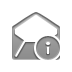envelope,open,info icon