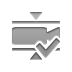 video,compress,checkmark icon