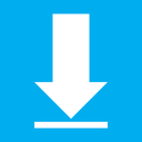 downloads, library icon