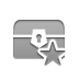 treasure,chest,star icon