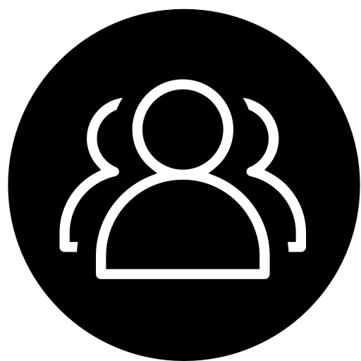 Group Bee Perspective svg vector icon