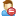userblue,delete,del,remove icon