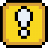 retro,block,exclamation icon