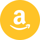 amazon, logo svg vector icon