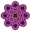mauveknot,knot,knotting icon