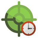 aim,clock icon