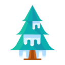 cold, forest, plant, snow, tree, winter svg vector icon