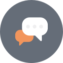 bubble, bubbles, chat, communication, dialogue, speech, talk svg vector icon