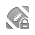 ball,football,lock icon