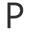 P icon