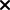 cross icon