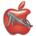 appleleopardred icon