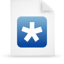 blue, document, file, paper icon