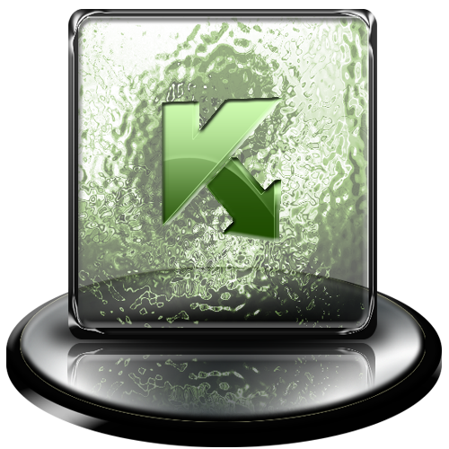 classic,green,kaspersky icon